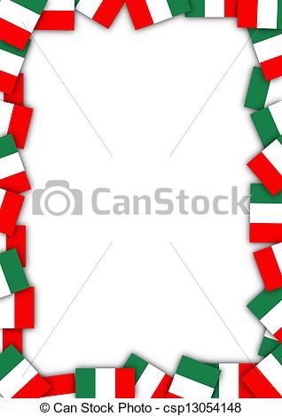 Italian Flag Drawing at PaintingValley.com | Explore collection of ...