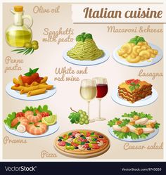 Italian Food Drawing at PaintingValley.com | Explore collection of ...