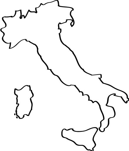 438x512 Dessin Italie How To Draw Italy Steps - Italy Drawing
