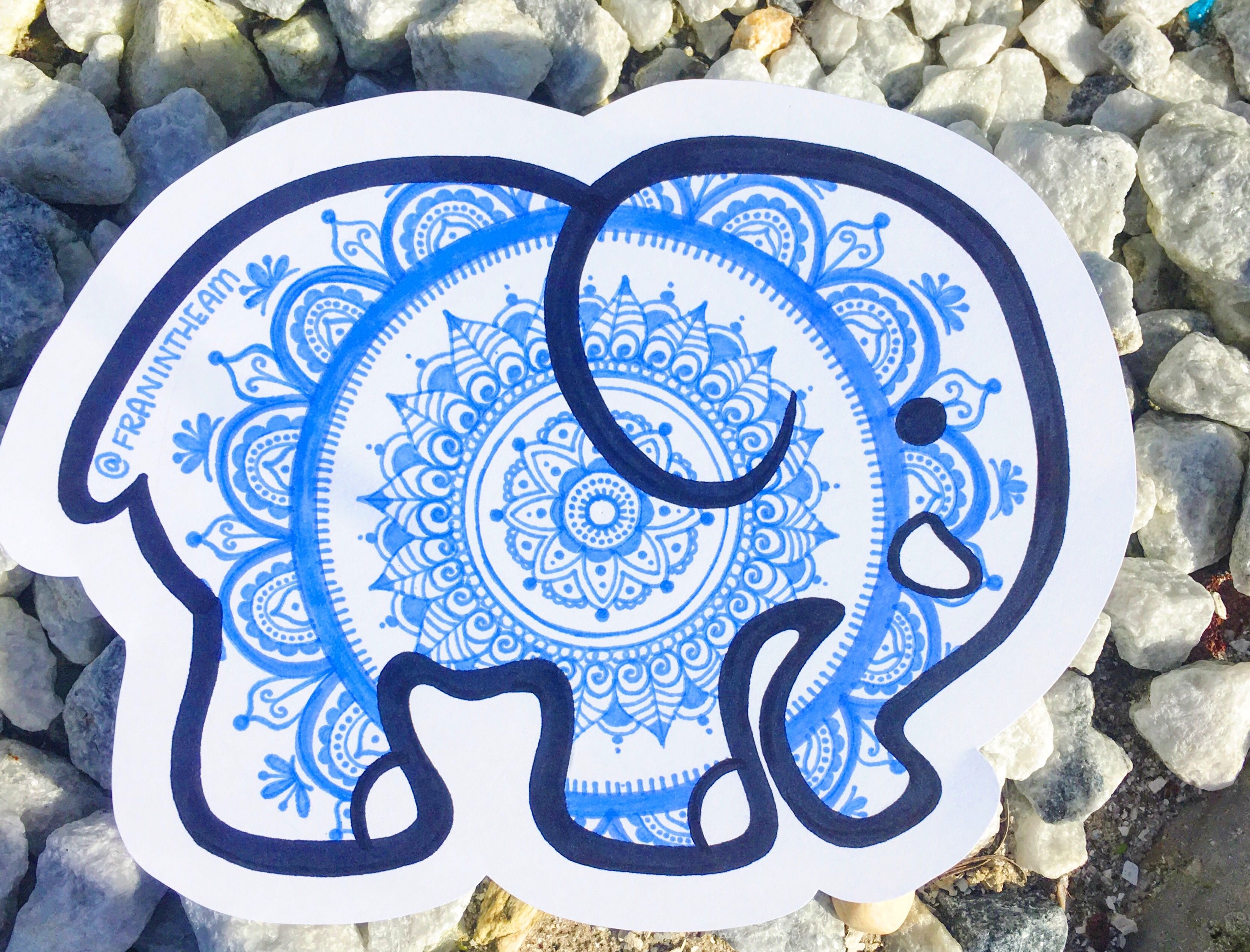 3325x2532 franoramics ivory ella mandala drawing drawings - Ivory Ella Elephant Drawing