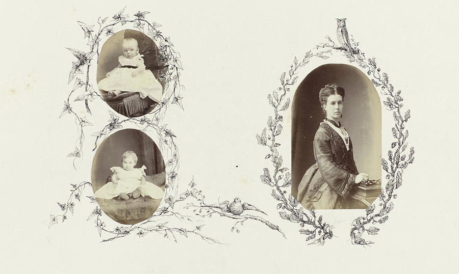 900x538 Portrait Of Child Bordered - Ivy Drawing