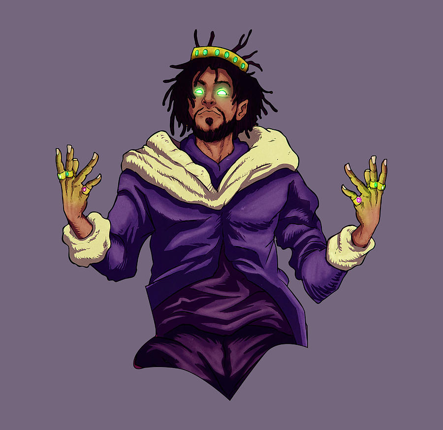 900x874 J Cole Drawing - J Cole Drawing