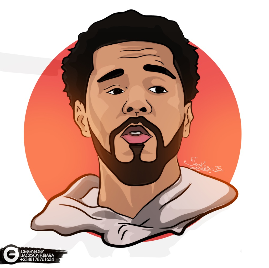 J Cole Drawing Images - J Cole Drawing. 