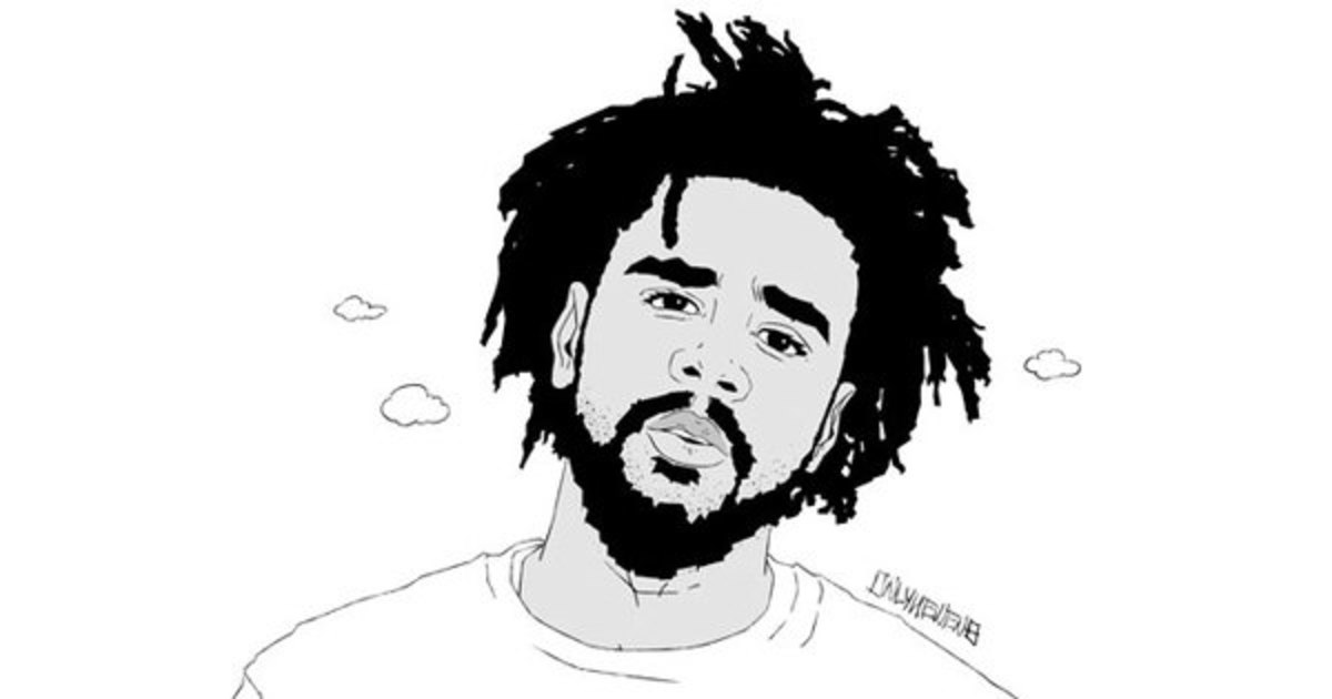 1200x630 J Cole Surprises Fans With New High For Hours Record - J Cole Drawing