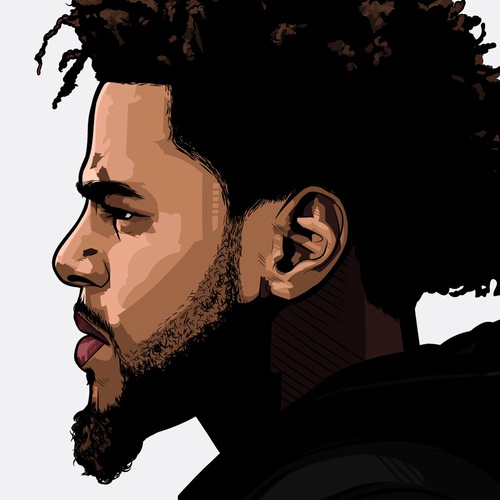 J Cole Drawing Step By Step at Explore collection