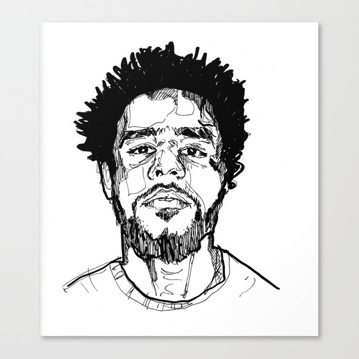 J Cole Drawing Step By Step at Explore collection