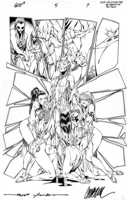 255x400 J Scott Campbell Gen Issue - J Scott Campbell Drawing