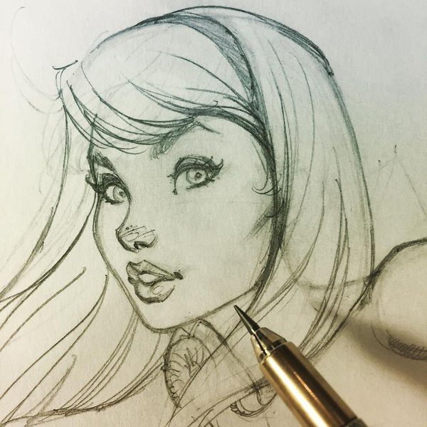 J Scott Campbell Drawing at PaintingValley.com | Explore collection of ...