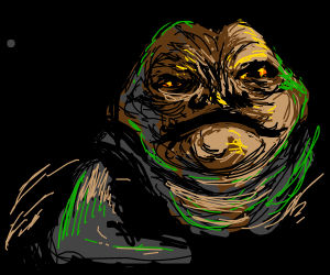 300x250 Jabba The Hutt Drawing - Jabba The Hutt Drawing