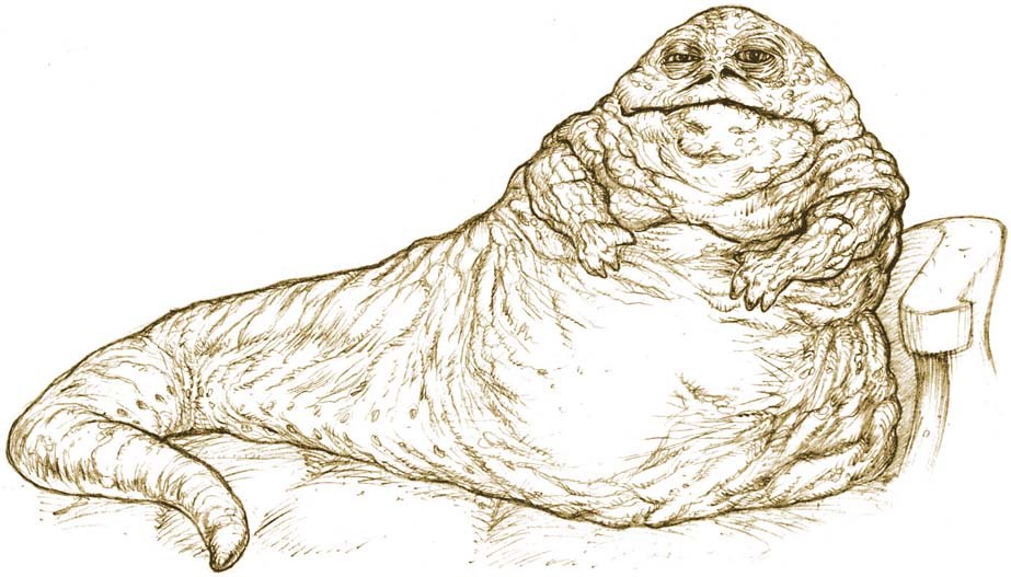 923x527 Jabba The Hutt, Business, American Icon, Culture D Zine - Jabba The Hutt Drawing