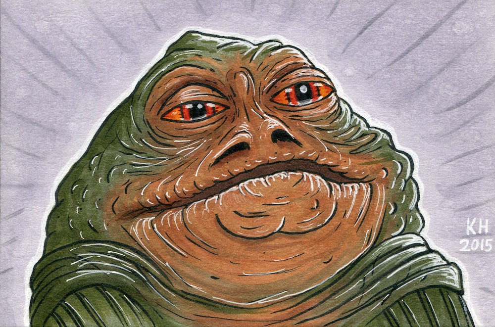 Jabba The Hutt Drawing at Explore collection of