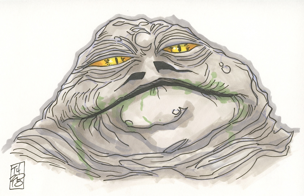 Jabba The Hutt Drawing at Explore collection of