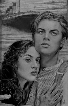 236x364 Jack E Rose Drawingsart Titanic Drawing, Titanic Art, Titanic - Jack And Rose Drawing