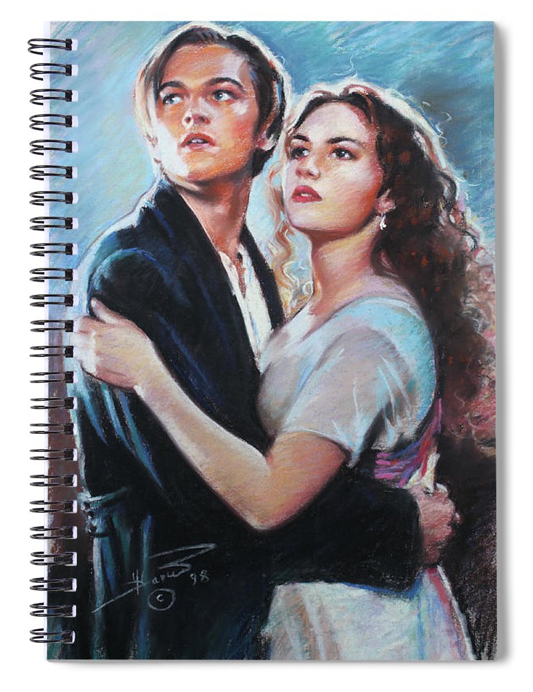 770x1000 Titanic Jack And Rose Spiral Notebook For Sale - Jack And Rose Drawing