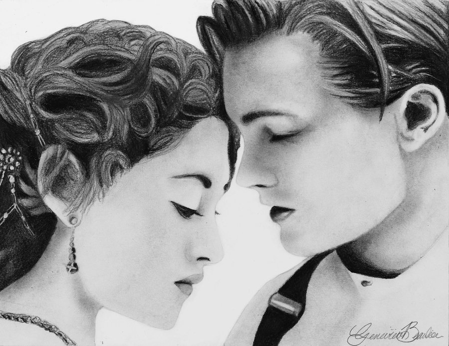 Titanic Movie Rose Drawing Hd Wallpaper, Background Images - Jack And Rose ...