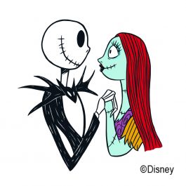 Download Nightmare Before Christmas Jack And Sally Drawing