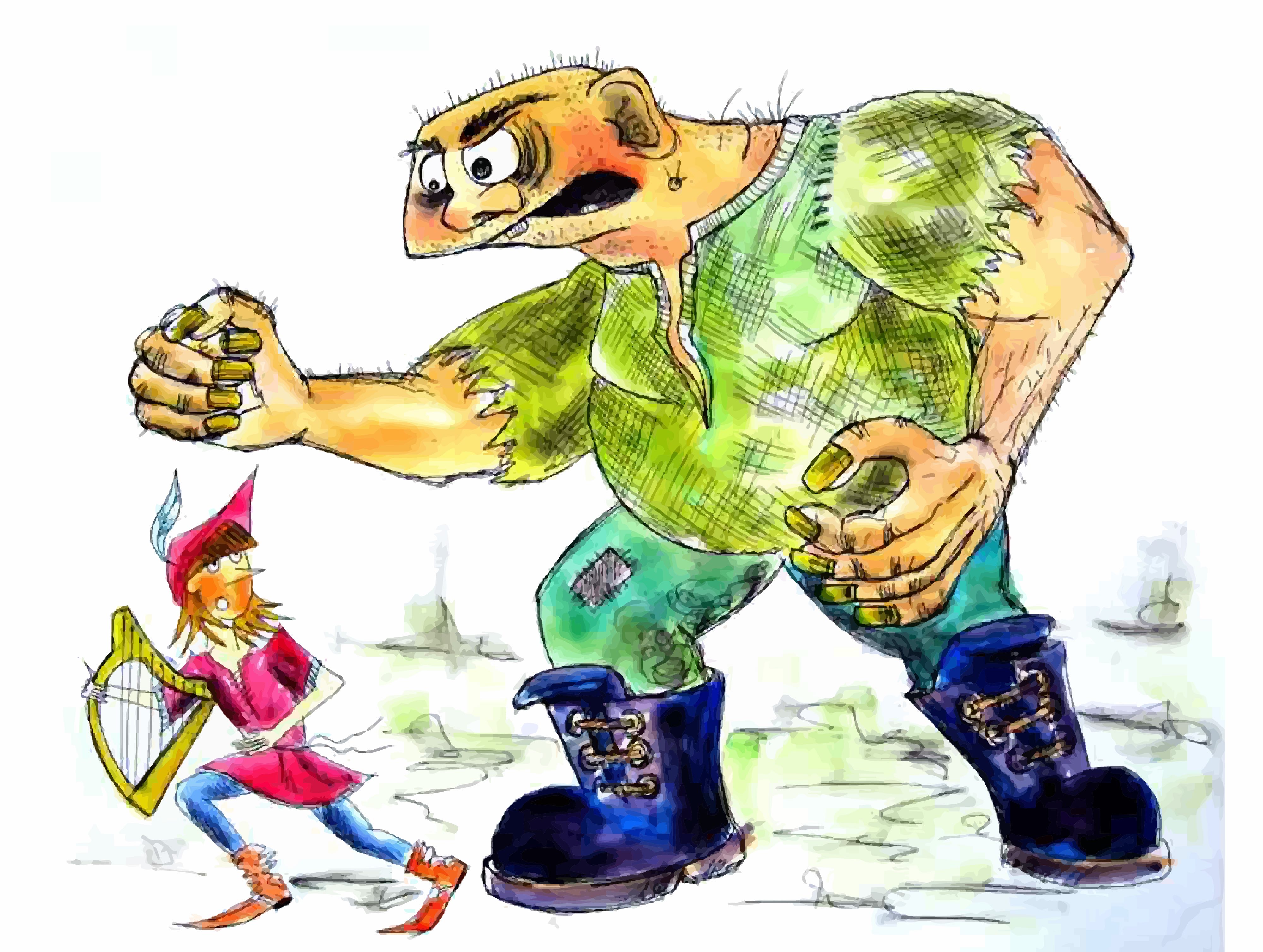 4000x3015 Jack And The Beanstalk - Jack And The Beanstalk Drawing