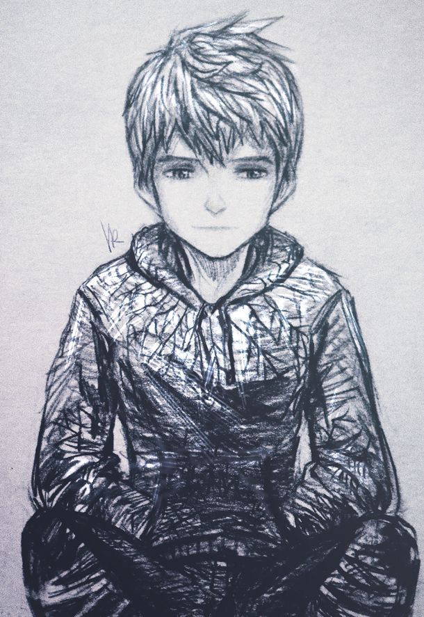 610x887 art {by hand} jack frost, jack frost - Jack Frost Drawing