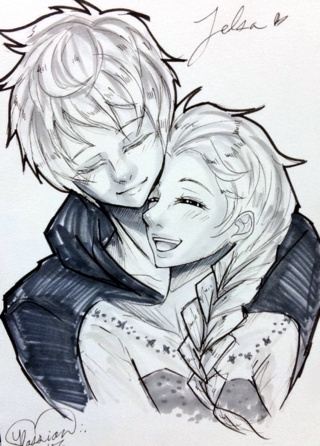 320x446 Jackfrost Drawings On Paigeeworld Pictures Of Jackfrost - Jack Frost Drawing