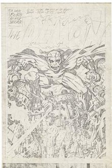 220x330 jack kirby - Jack Kirby Drawing