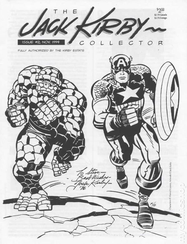 600x780 jack kirby collector - Jack Kirby Drawing