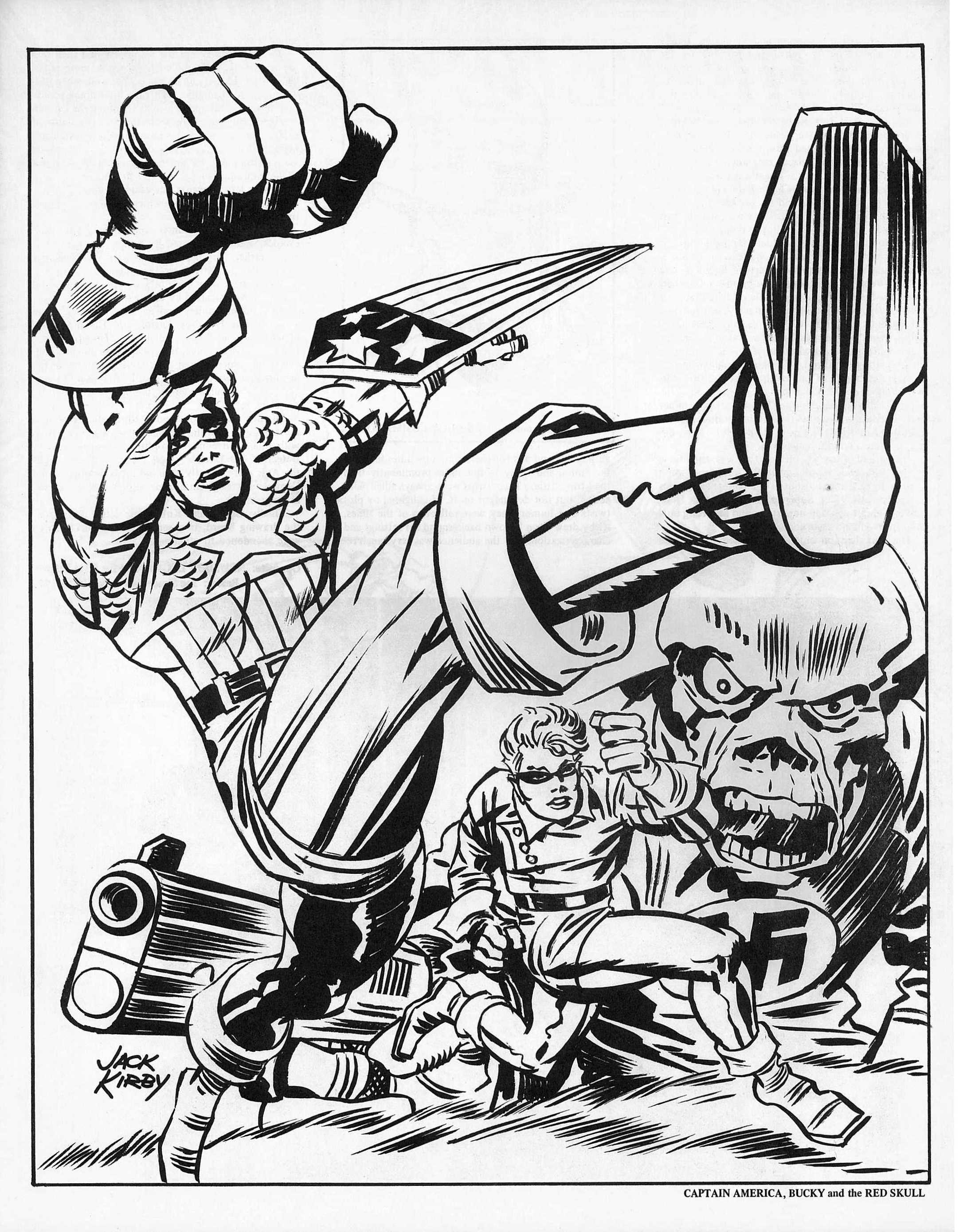 2163x2779 complete jack kirby portfolio from mars will send no more - Jack Kirby Drawing