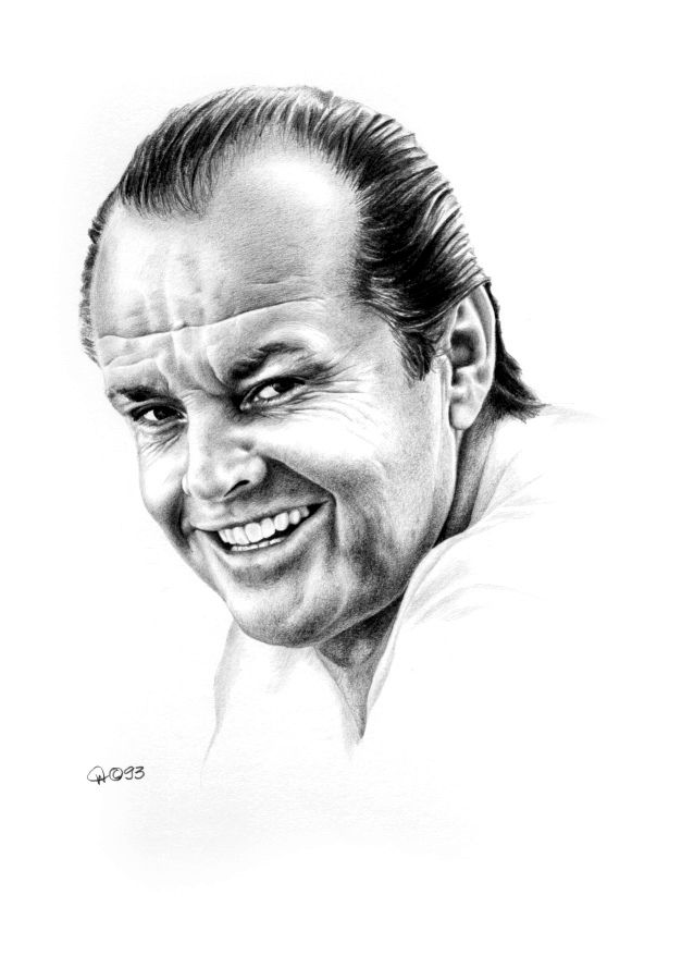 638x878 Jack Nicholson - Jack Nicholson Drawing