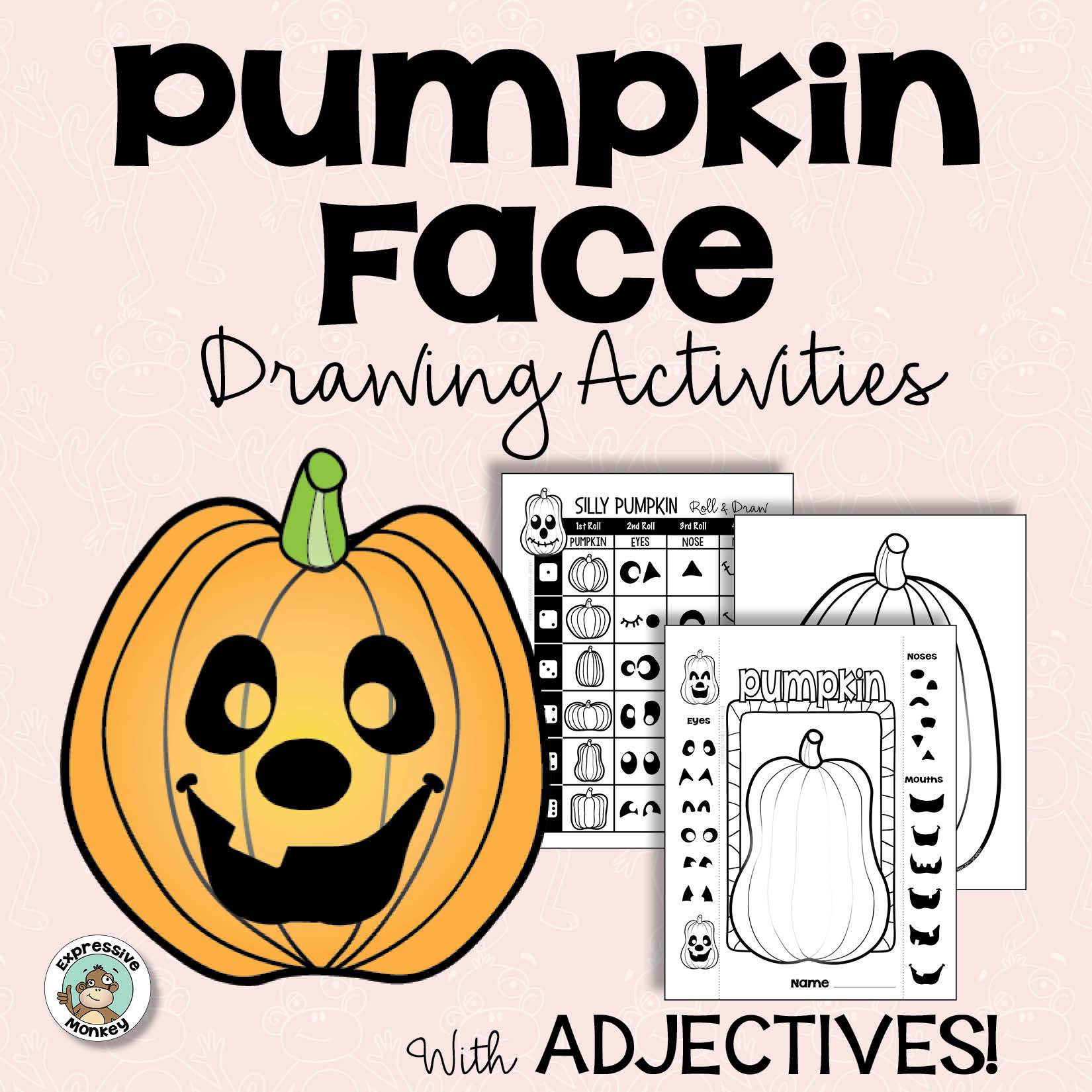 1650x1650 Halloween Activity Jack O Lantern Drawing Art Project - Jack O Lantern Drawing
