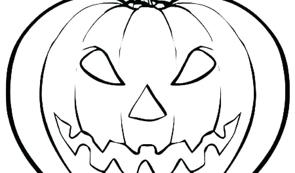 1024x600 Jack O Lantern Coloring Pages Printable Lanterns Drawing - Jack O Lantern Drawing Patterns