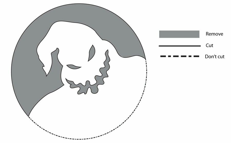900x556 The Nightmare Before Christmas Jack O Lantern Pattern Halloween - Jack O Lantern Drawing Patterns