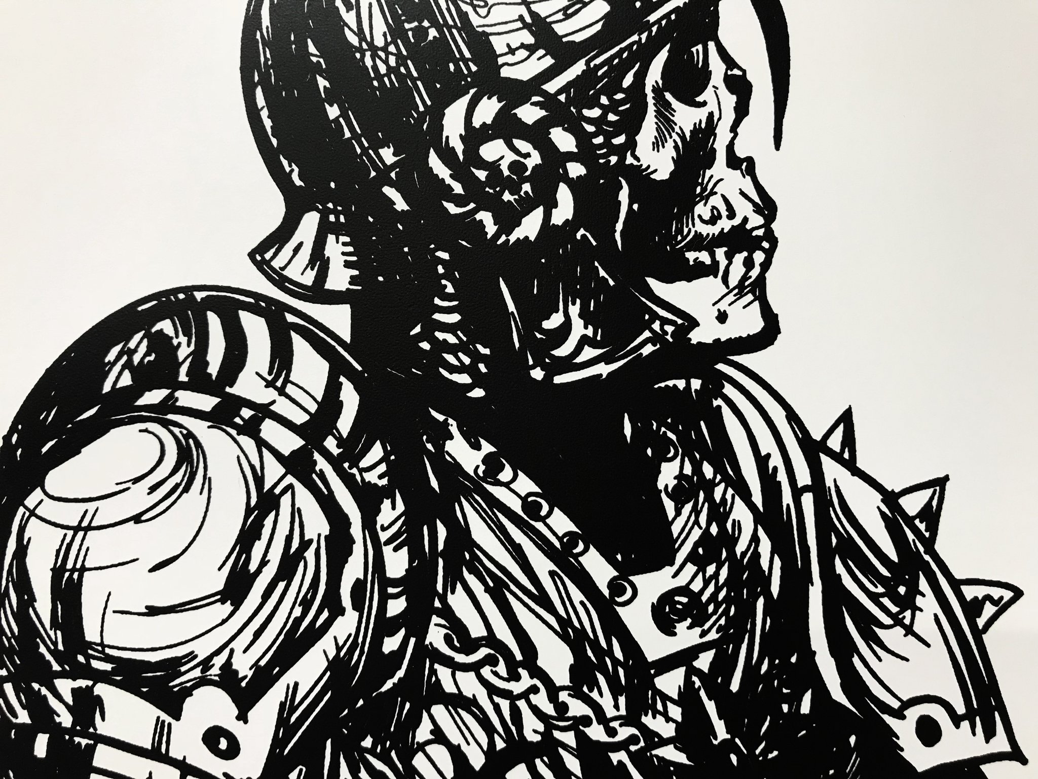 2048x1536 jack of spades art print poster - Jack Of Spades Drawing