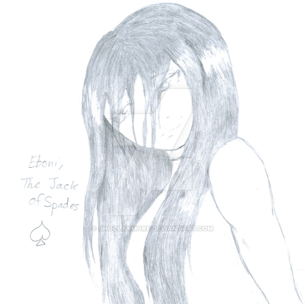 600x598 eboni, the jack of spades - Jack Of Spades Drawing