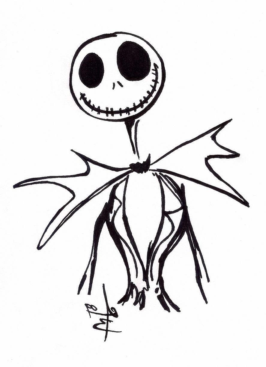 Jack Skellington Drawing at PaintingValley.com | Explore collection of ...