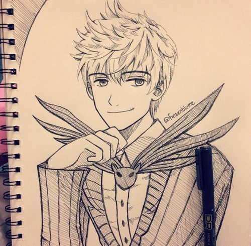 500x490 jack as jack skellington on we heart it - Jack Skellington Drawing