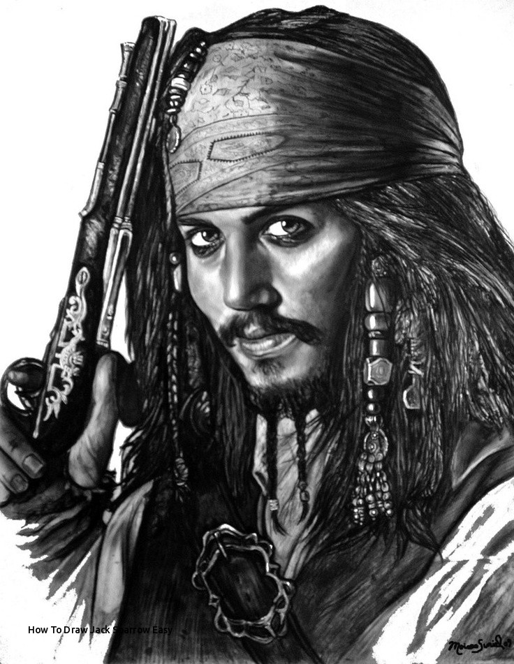 736x951 How To Draw Jack Sparrow Easy Gallery Jacks Sparrow Cartoon Pencil - Jack Sparrow Drawing