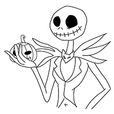 230x230 Top 'nightmare Before Christmas' Coloring Pages For Your Little - Jack The Pumpkin King Drawing
