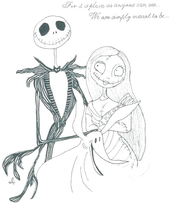 600x709 Jack The Pumpkin King Coloring Pages - Jack The Pumpkin King Drawing