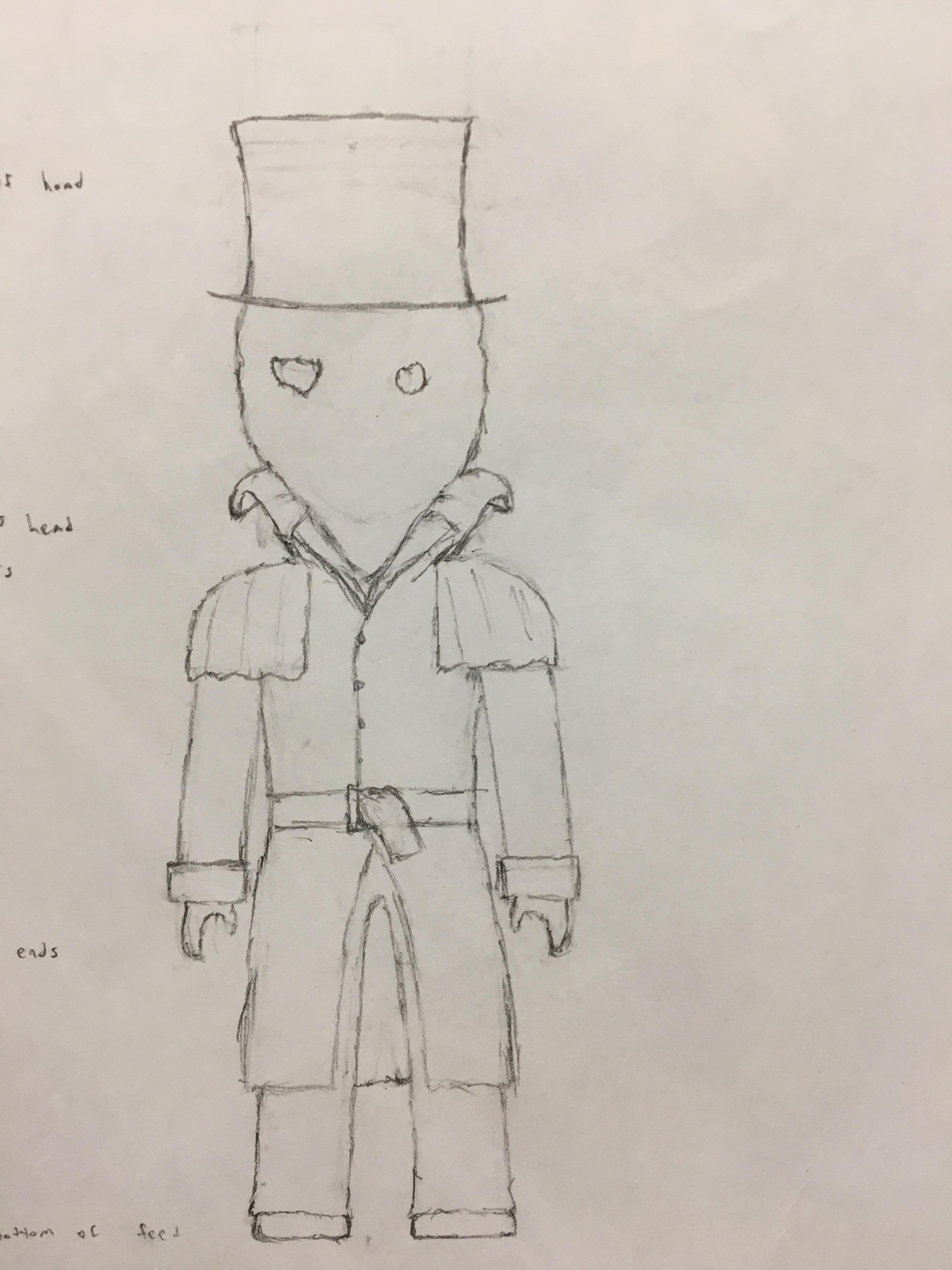 3024x4032 I - Jack The Ripper Drawing