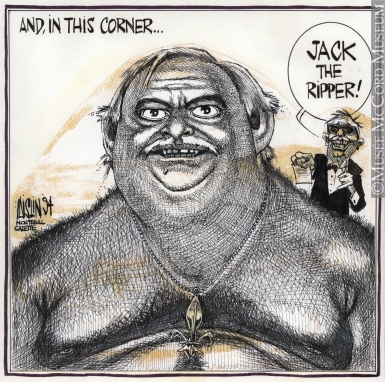 385x382 Parizeau As Jack The Ripper Drawing, Cartoon - Jack The Ripper Drawing