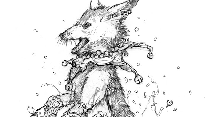 756x396 the doodles, designs, and art of christopher burdett fresh - Jackal Drawing