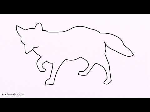 480x360 c how to draw cartoon jackal step - Jackal Drawing
