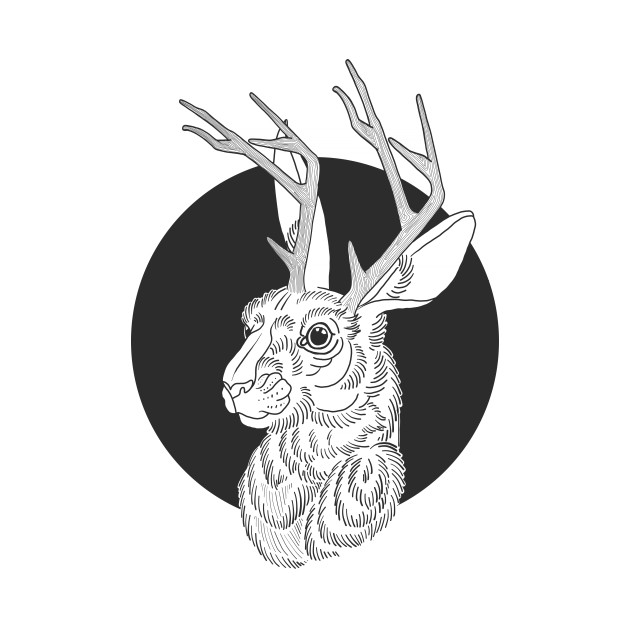630x630 Jackalope Drawing Drawing Skill - Jackalope Drawing