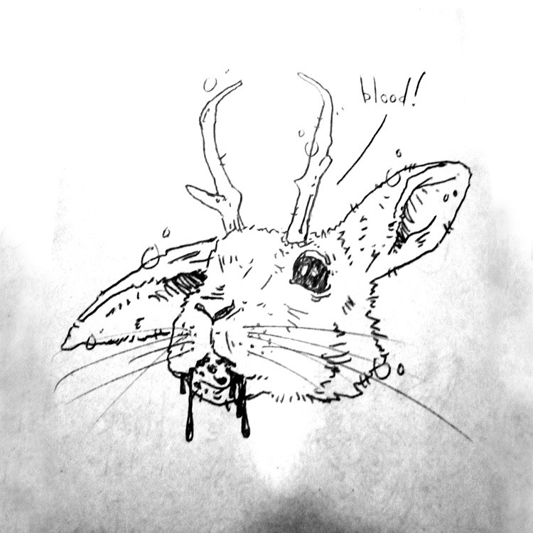 750x750 Mythical Beast Wars The Jackalope Entry - Jackalope Drawing