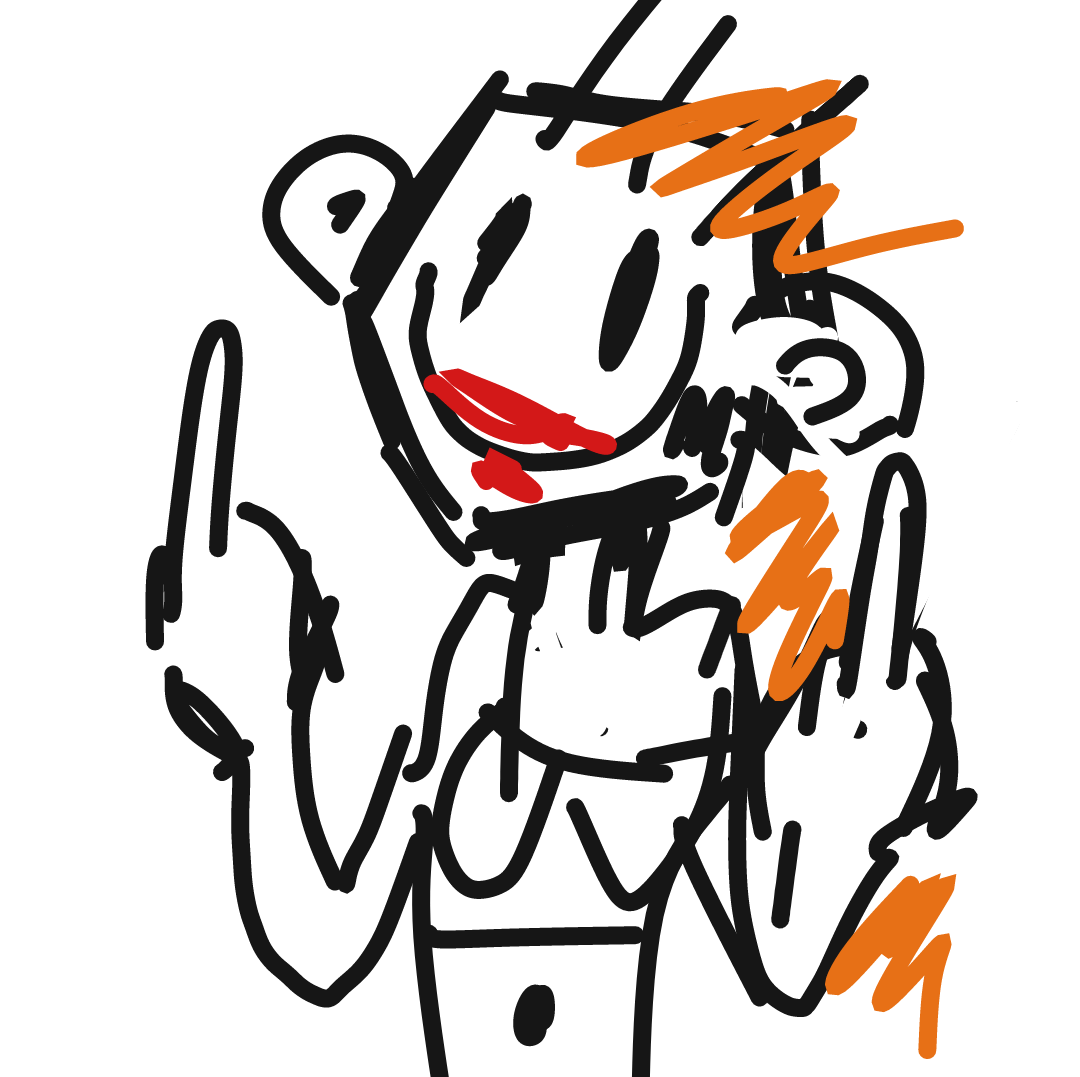 1080x1077 absolute jackass - Jackass Drawing