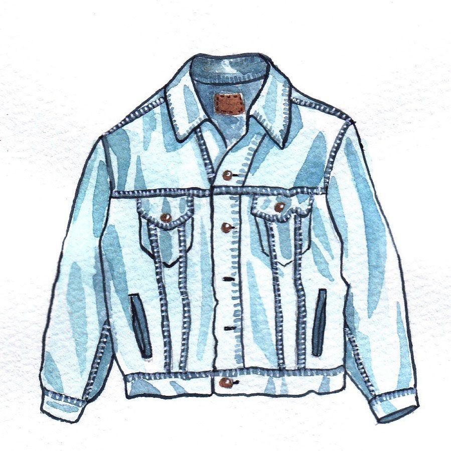 899x899 vintage denim jeans jacket mochni drawing designs - Jacket Drawing