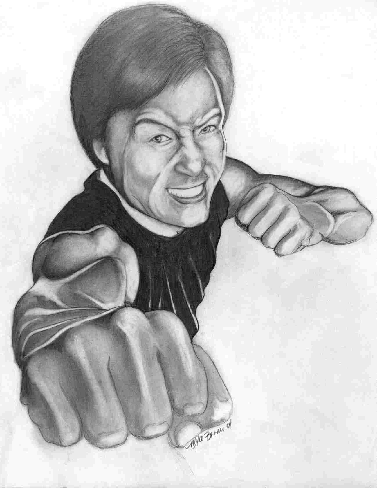 1299x1681 Jackie Chan Drawing - Jackie Chan Drawing