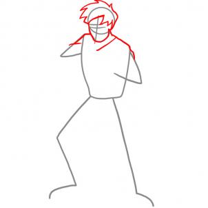 302x302 How To Draw How To Draw Jackie Chan - Jackie Chan Drawing