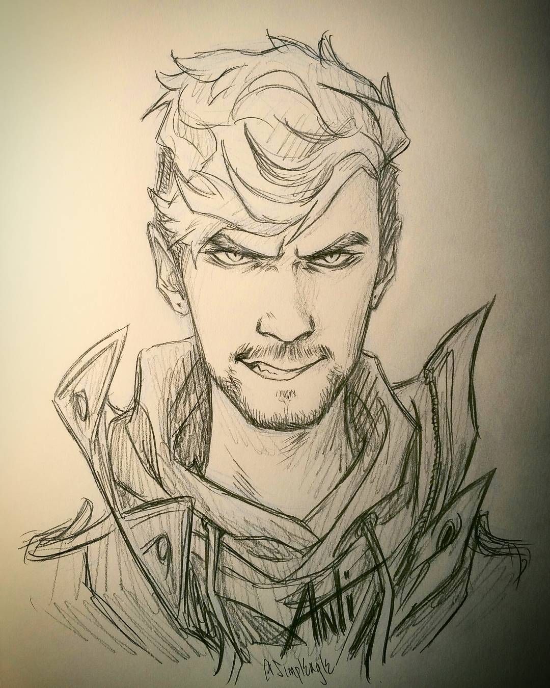 1080x1350 Humor Jacksepticeye Drawings, Antisepticeye - Jacksepticeye Drawing