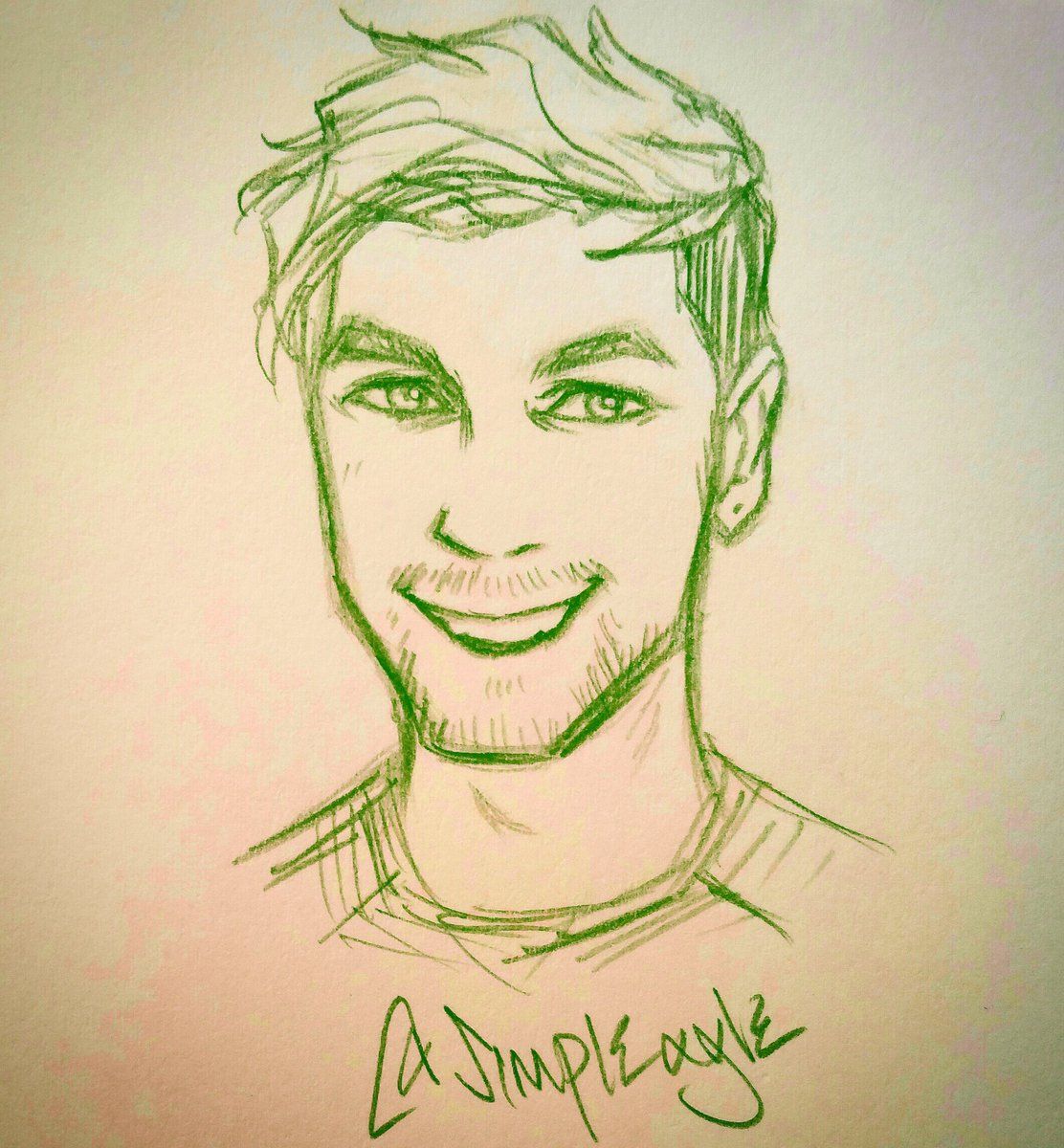 1112x1200 Wish I Could Draw Like Thatltlt No But I Love How You Just Plainly - Jacksepticeye Drawing