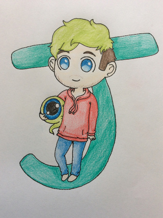 320x428 Jacksepticeye Drawings On Paigeeworld Pictures Of Jacksepticeye - Jacksepticeye Drawing